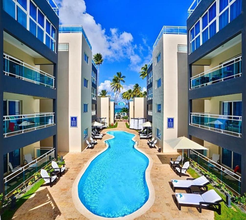 Chic Beachfront Apartment - Private Beach Access ปุนตากานา ภายนอก รูปภาพ